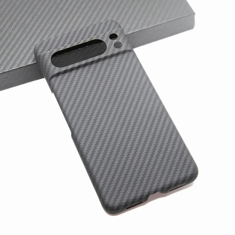 Asdipsa Genuine Carbon Case For Google Pixel 8 Pro 8A Hard Ultra Light thin Matte High-Strength Aramid Fiber Back Armor Cover