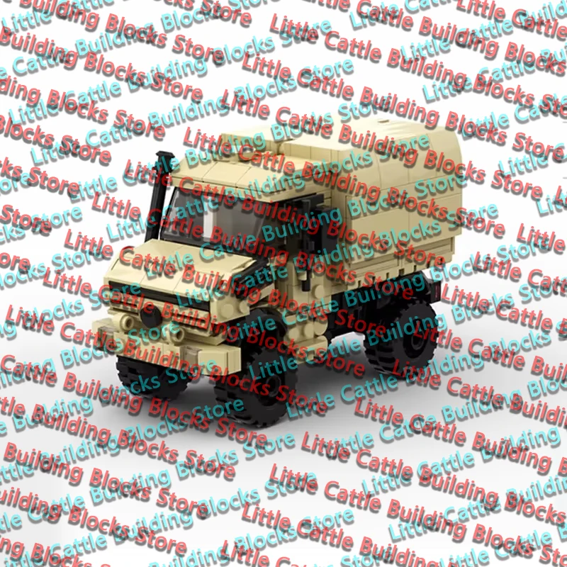 QWERT Off-Road Vehicle U4000 Model MOC Building Bricks War Equipment Modular Technology Gifts Holiday Assemble Toys Suit Ideal