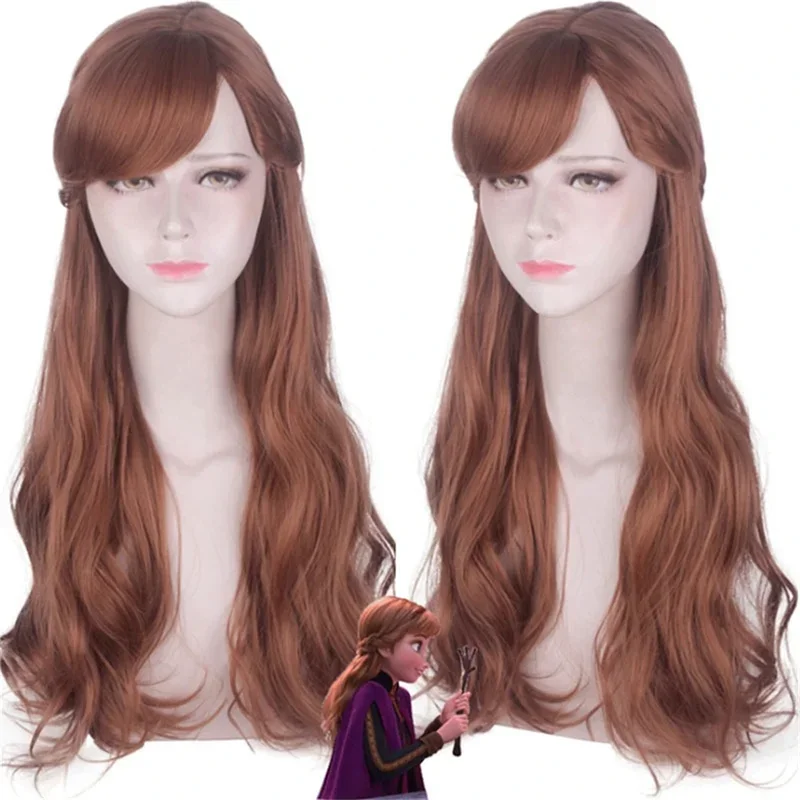 wertyu 123456 qwerrtyu. 123456 الأميرة آنا تأثيري لطيف فتاة الاصطناعية شعر مستعار طويل مجعد 28 بوصة براون التدرج الانفجارات asdfghj 0 #3