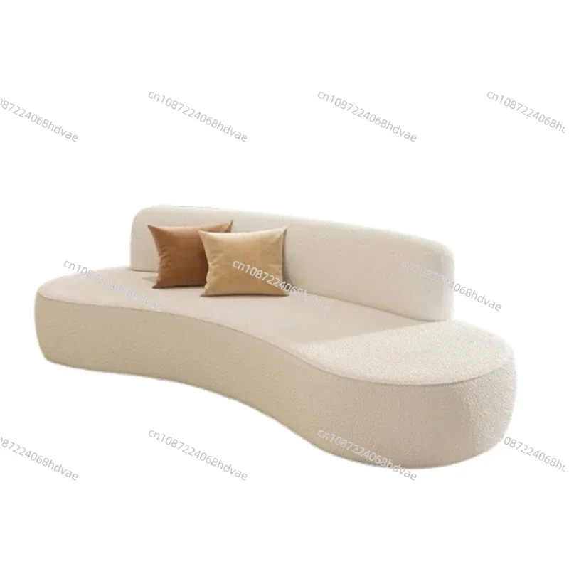 

Lazy Modern Living Room Sofas Puffs Tiny House Comfortable Curved Living Room Sofas Minimalist Nordic Divano Backyard Furniture