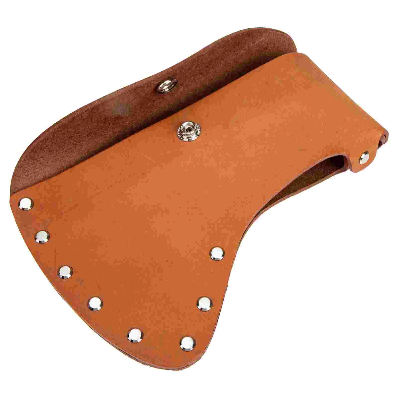 Ax Protector Axe Outdoor Cowhide Cattlehide Hatchet Cover Professional Sleeve