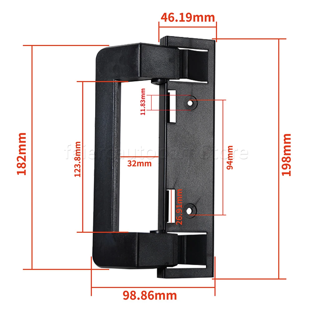 3316882900 RV Refrigerator Door Handle Fit For Dometic Fridge DM2672 DM2682 DM2872 Parts Replace RV Refrigerator Door Latch