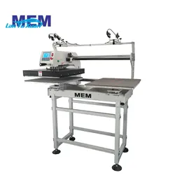 TQ4050 MEM High Quality 40x60 Cm 16x24 Inch Heat Press Double Station Machine Air Compressor Heat Press