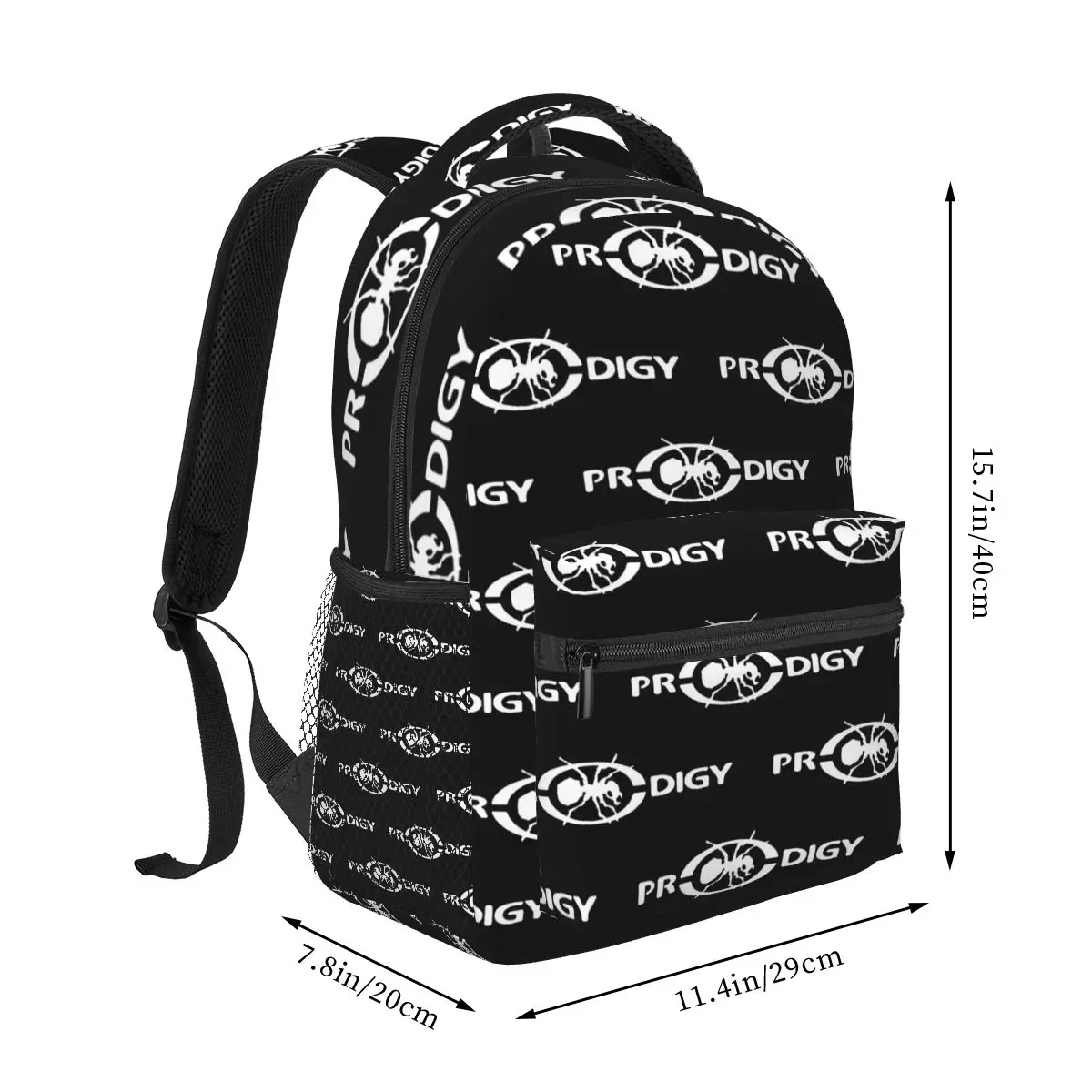 The Prodigy Electronic Music Backpack Student Boys Girls BookBag Kids School Bag Computer Shoulder Bags for Men Women