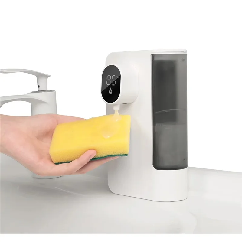 ABNO-Fully Automatic Induction Soap Dispenser Kitchen Soap Dispenser Bathroom Intelligent Soap Dispenser