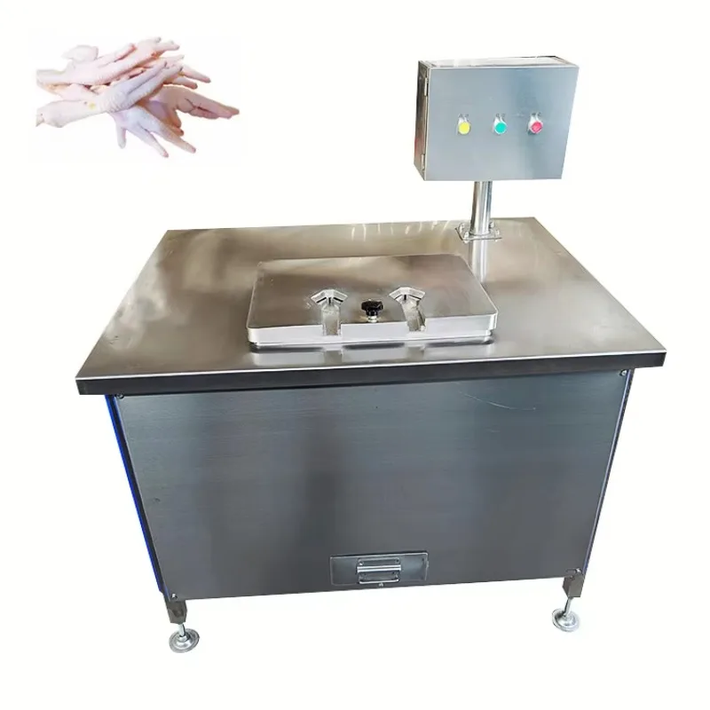 Chicken Feet Nail Removing Machine Chicken Paw Processing Equipment Chicken Claw Nail Cutting Machine