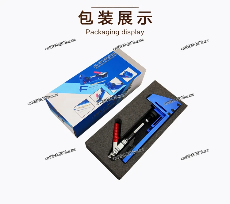 XK-2 Woodworking Oblique Hole Positioner Aluminum Alloy Oblique Hole Puncher Panel Furniture Hole
