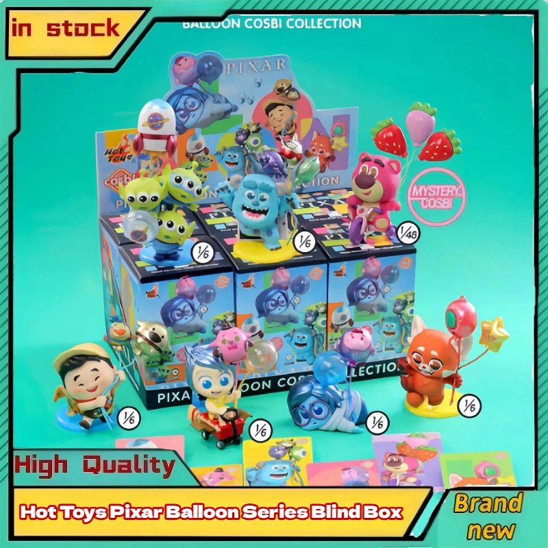 

New Hot Toys Pixar Balloon Series Blind Box Collectible Figure Desktop Ornament Birthday Gift For Kids Adults Decorative Toy