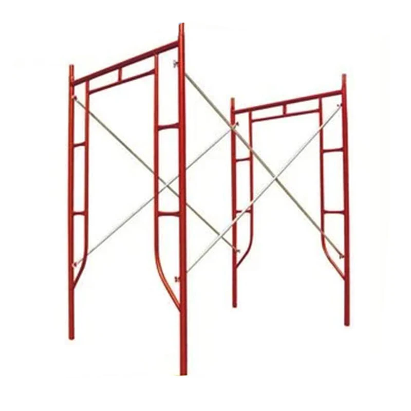 إطار سقالات فولاذي على الطراز الحديث لعناصر البناء والبناء