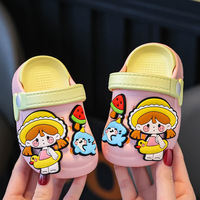Cartoon Children Sandals 2025 Summer New Anti Slip Girl Slippers Soft Sole Boy House Shoes Kid Shoe