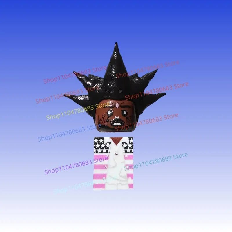 

MOC Building Blocks Mini Figure Hedgehog Head Assembly Model Decorative Movie Character Toy Holiday Gift Collectible