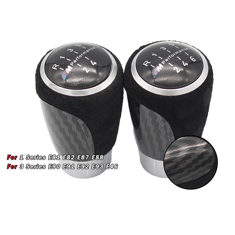 5 6 Speed Car Gear Shift Knob for Bmw Performance E46 E90 E91 E92 E93 E46 E39 E60 E36 E34 E81 E82 E87 E88 M3 Z3 Z4 M Accessories