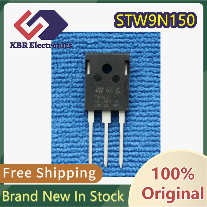 

(3/30 piece) STW9N150 9N150 9A1500V TO-247 MOSFET Brand New Genuine Original Product Free Shipping