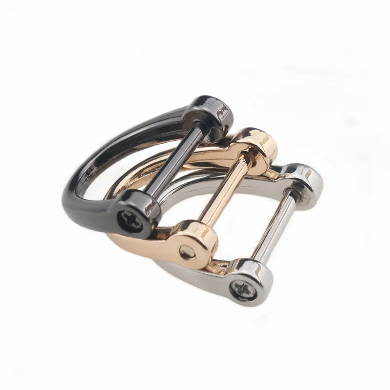 2Pcs Metal Detachable Snap Hook Trigger Clips Buckles Hooks For Leathercraft Strap Belt Keychain Webbing Pet Supplies Pendant