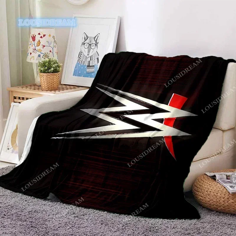 

Wrestling TV Blanket Soft Fighting Thin Blanket Gift Sofa Sheet Car Lunch Camping Throw Blanket for Bed