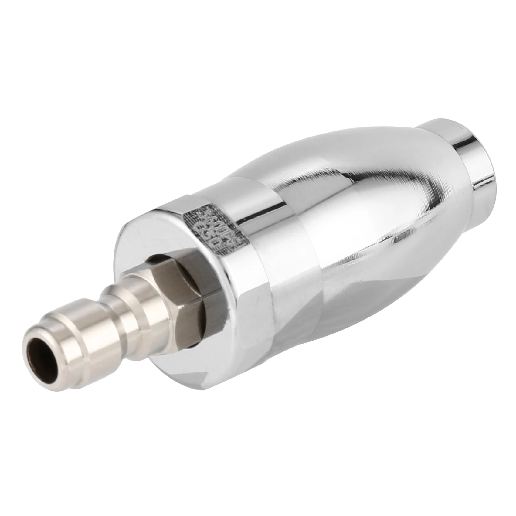 

Pressure Washer Turbo Nozzle, Stainless Steel Rotating Spray Nozzle With 1/4 Inch Quick-Connect, 3.0 GPM, 3600 PSI-ABHG