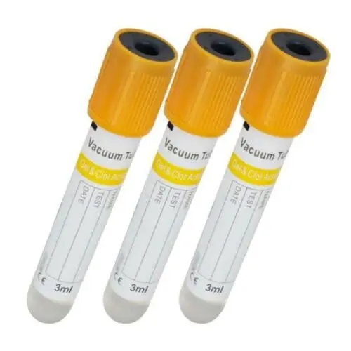 5ml 10ml Vacutainer Blood Collection Tubes Lab Vacuum Blood Collecting Tube for Pet Animals Veterinary Lab Supplies 100 Pcs/Pack