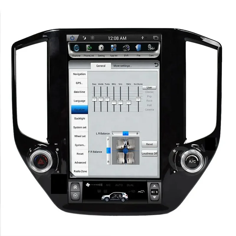 for Tesla Android Car Stereo Radio for ChangAn CS95 2017-2019 GPS Navigation Car Multimedia Player Carplay