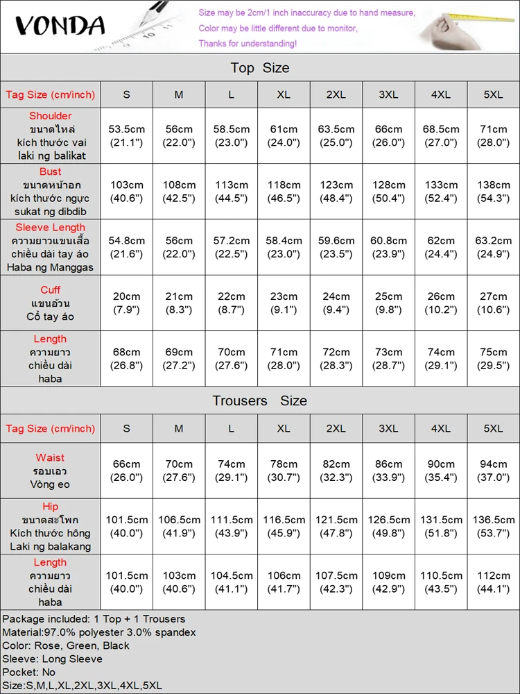 فوندا 2025 النمط الأوروبي النساء مجموعات بلون التلبيب قميص فضفاض قطعتين الدعاوى بلوزات أنيقة و بنطال ذو قصة أرجل واسعة مطابقة مجموعات