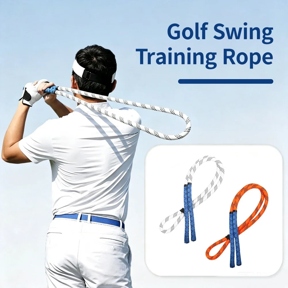 Golf Swing Rhythm Improvement Trainer Indoor Training Rope Enhances Flexibility Practice Equipment Golf Swing Aid