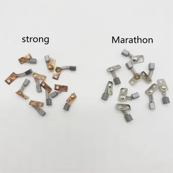 10PCS 핸들 고품질 카본 브러쉬 마라톤 강한 210 90 네일 드릴 전기 네일 향상 기계 핸들 액세서리