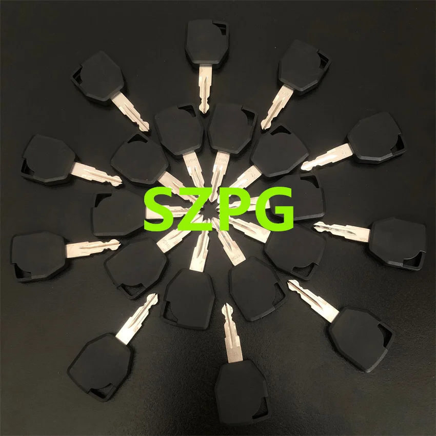 5/10/20PCS Ignition Keys 81404 6107891M1 For Terex Fermec Backhoes 760 820 860 880 970 980 For JCB Mini Excavators