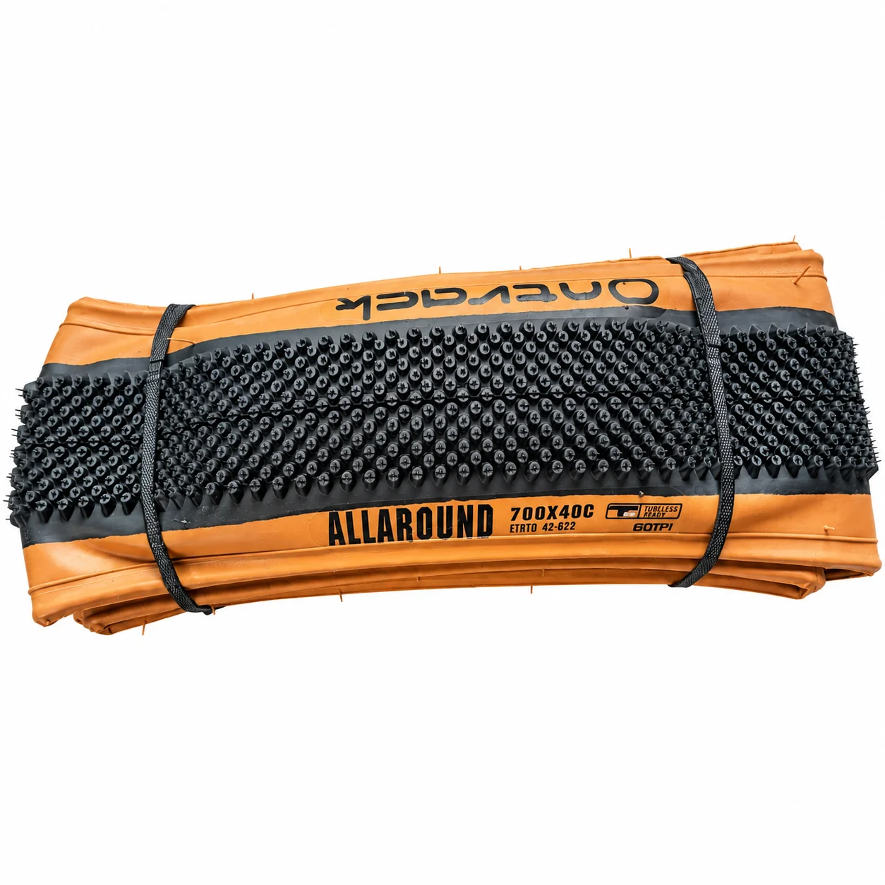 Ontrack Gravel-Bike-Reifen 700x40C 700x45C Tubeless Ready 60TPI Kevlar Faltbarer Tanwall-Fahrradreifen für Gravel, Straße und Dirt-Trail – Detail 6