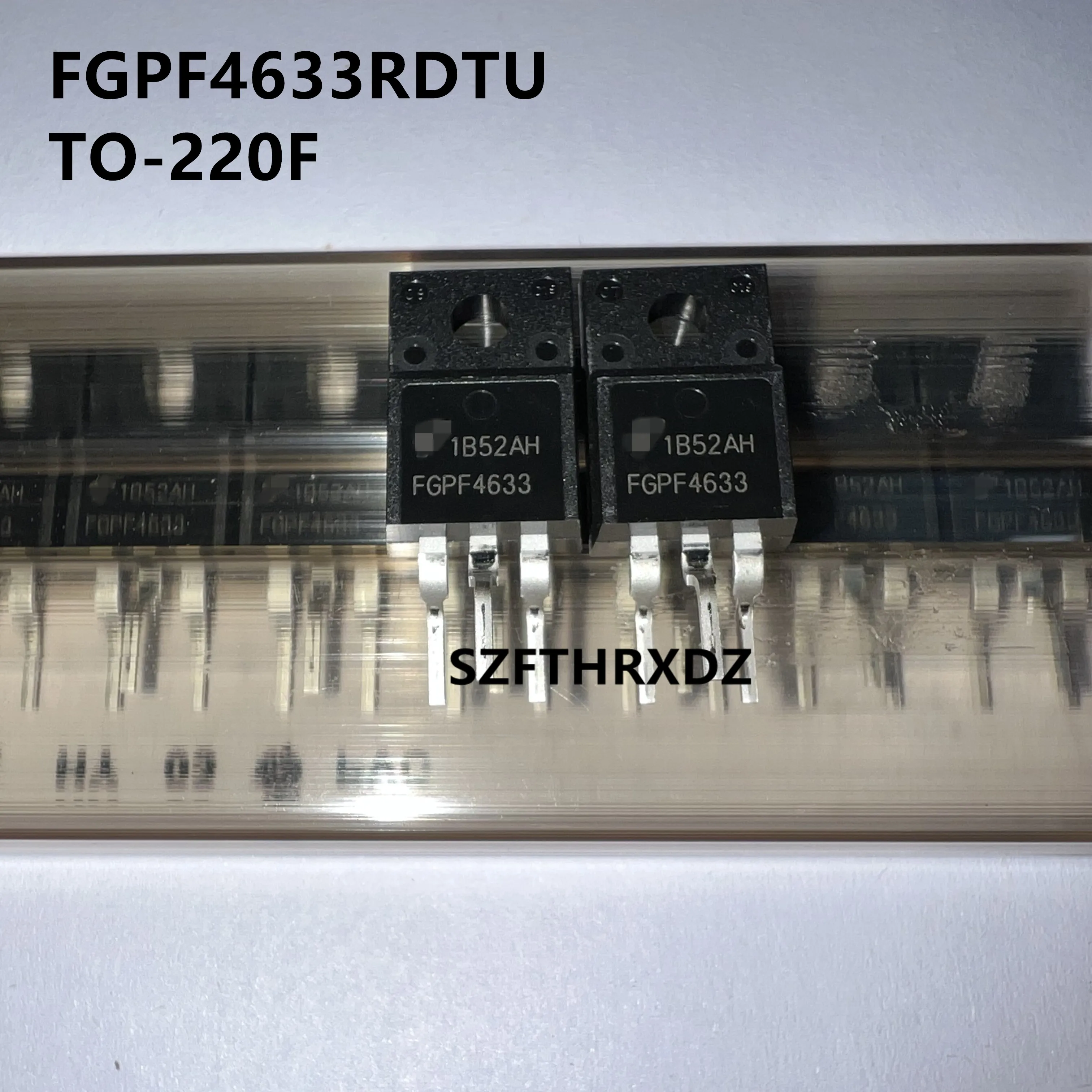 

SZFTHRXDZ 100% new imported original FGPF4633RDTU FGPF4633TU FGPF4633 TO-220F IGBT high speed switch transistor 70A 330V