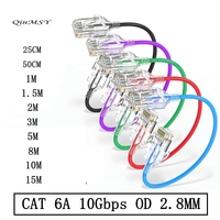 Cat 6 Ethernet cable 1000M Ultrafine Cat 6 UTP Ethernet Patch Cable RJ45 Computer XBox Networking LAN Cords