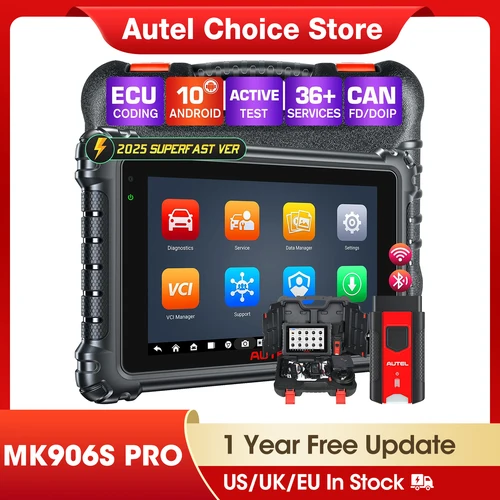 Autel MaxiCOM MK906S PRO Diagnosetool Bluetooth Scanner Automotivo ECU Codierung MK906 PRO Automotive Tools PK MS906BT MK906 PRO