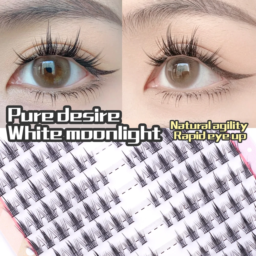 혼합된 부드럽고 편안한 3D 속눈썹 10줄, 개인 만화 롤플레잉, 자연스러운 메이크업, 연장된 인조 속눈썹