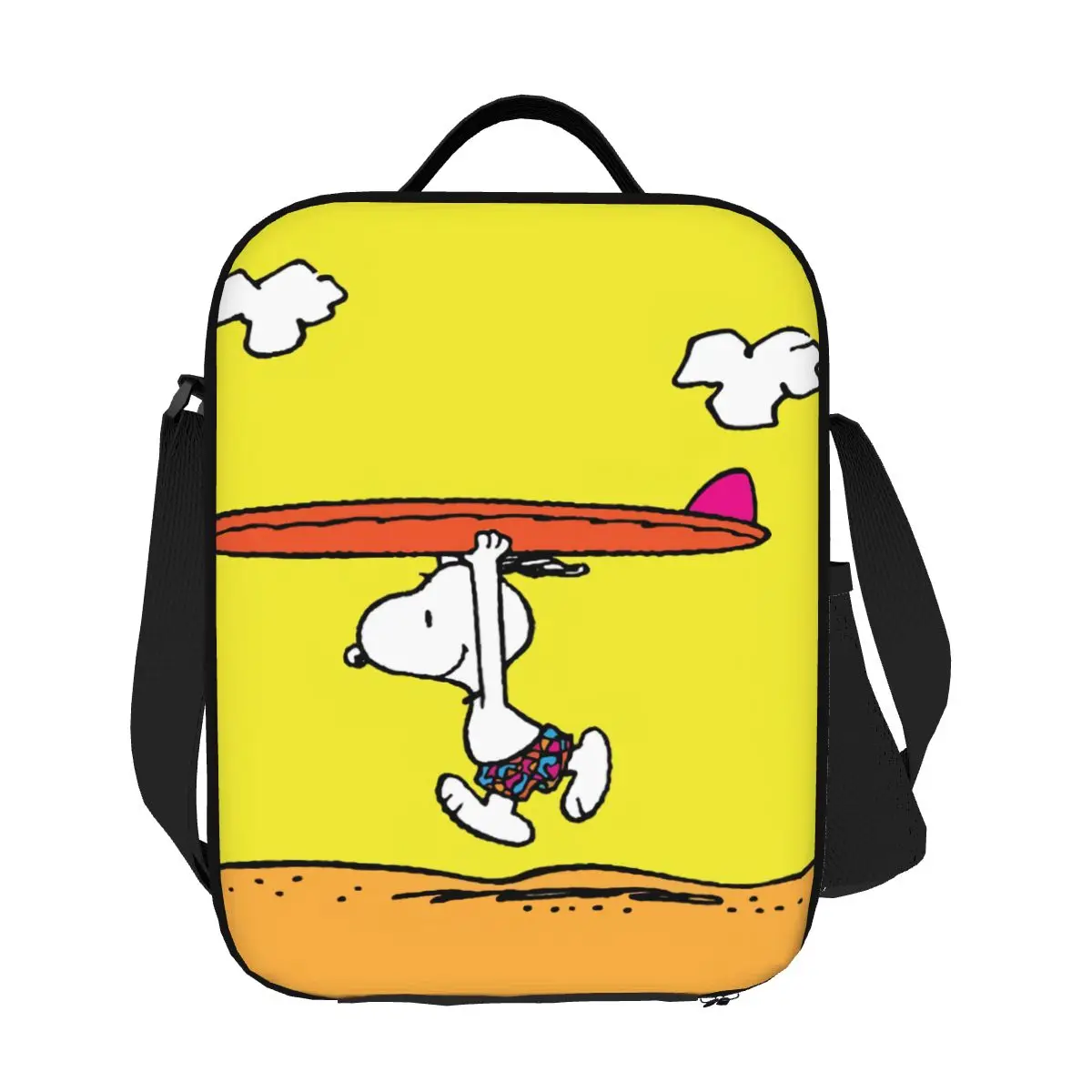 lancheiras-reutilizaveis-personalizadas-manga-snoopy-woodstock-lancheira-feminina-a-prova-d'agua-com-animacao-para-caes-lancheira-termica-isolada-para-alimentos