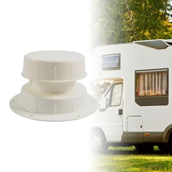 RV Plumbing Vent Cap RV Camper Roof Vent Cover for 1 to 2 3/8 inch Pipe White Plastic Roof Cover Stable Performance