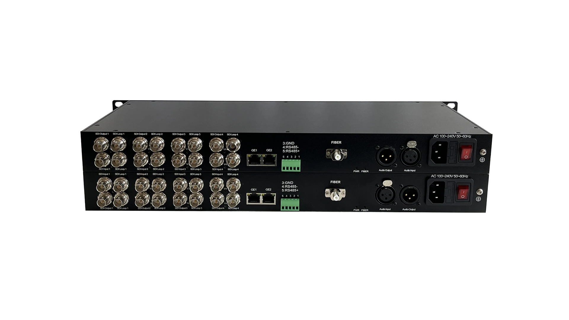 3G-SDI to Optical Fiber Converter Without Delay 1080P60hz SDI Video/Ethernet Optical Transmitter and Receiver