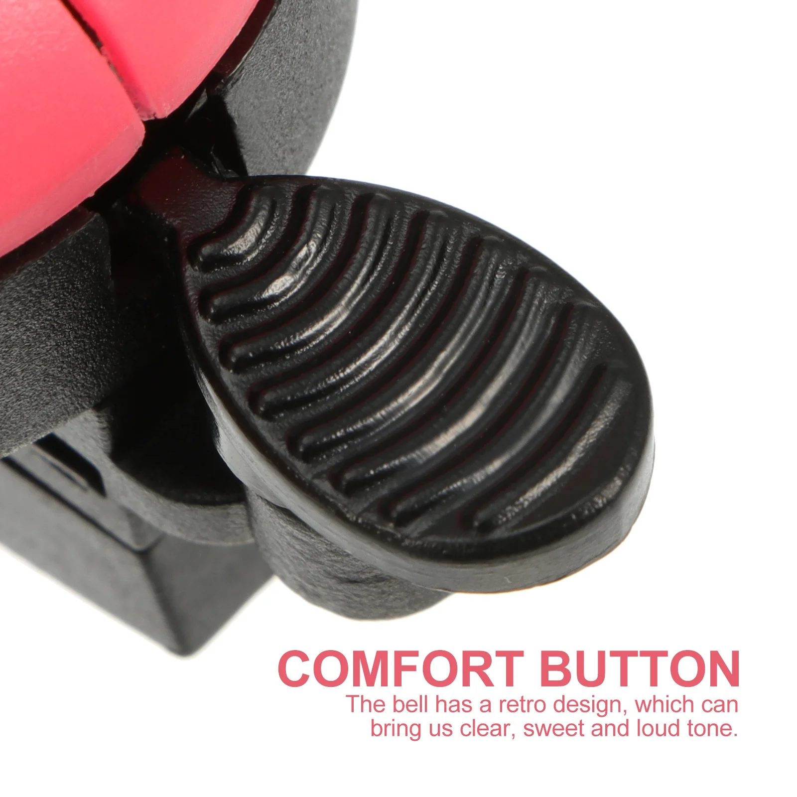 

2Pcs Mountain Bike Bell Simple Design Left Right Handlebar Alarm Warning Durable Accessories Bike Bells Alarm Warning Bells