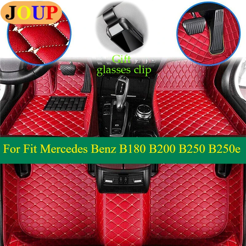 

For Fit Mercedes Benz B180 B200 B250 B250e Car Floor Mats Custom All Weather Carpets Covers Left /Right Hand Drive