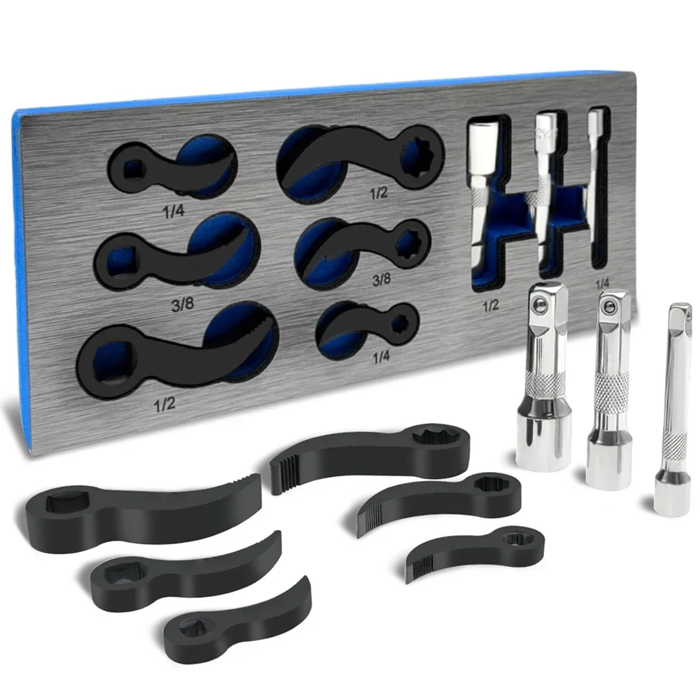 

For Standard Drive Tools Adjustable Adaptor Car Repairs Home Repairs Efficient Repairs Robust Steel Construction