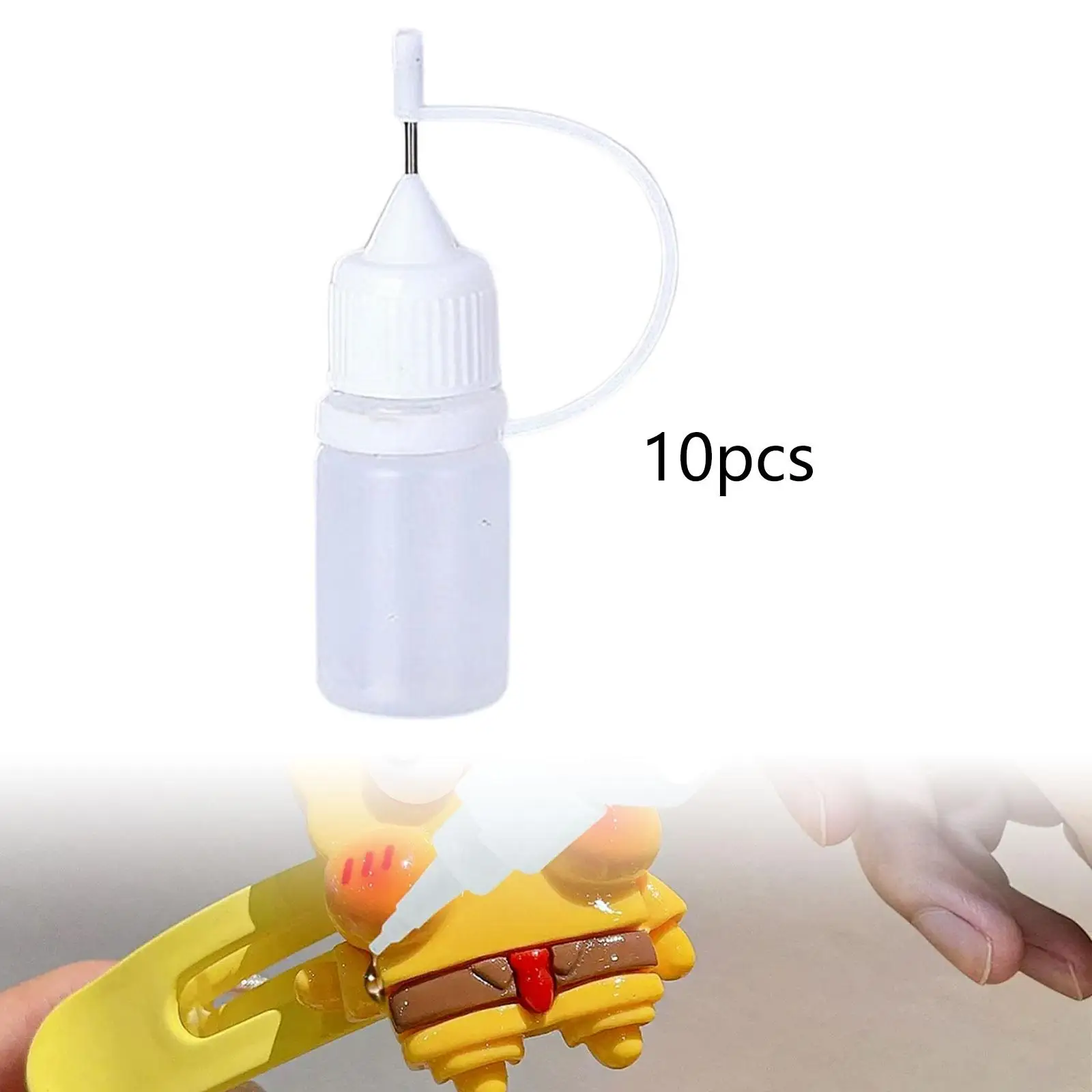 Small Gluing Project Squeeze Bottles Pin Tip Quilling Glue Applicator for DIY Craft Set and Accessories