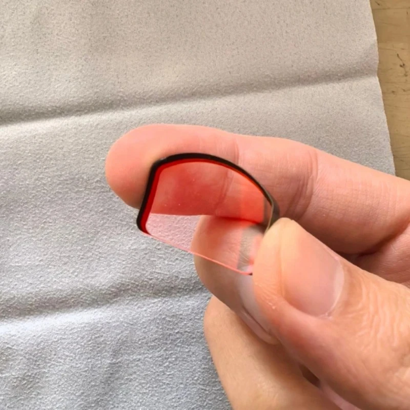 1PCS Length 23.8mm Width 17mm Thickness 5.2mm Lens Red Point Scope Optical Glass Lenses Coating Red Point Scope
