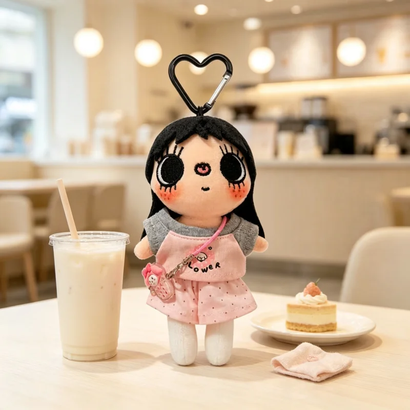 lorz-plush-keychain-cartoon-character-toy-bag-pendant-valentine's-day-birthday-gift-soft-cuddly-stuffed-animal-keyring