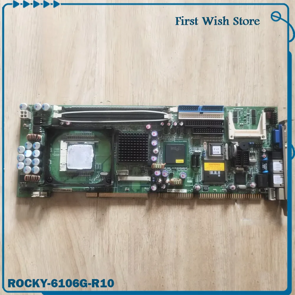 For IEI Industrial motherboard Dual net-work port ROCKY-6106G ROCKY-6106G-R10 Ver:1.01