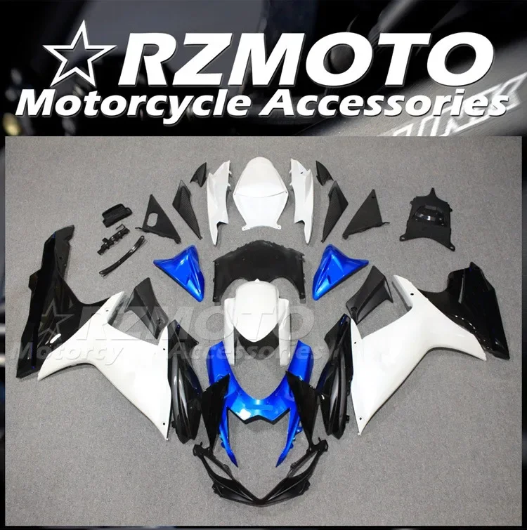 

New ABS Motorcycle Fairings Kit Fit For Suzuki GSX-R 600 750 K11 2011 2012 2013 2014 2015 2016 2017 2018 Bodywork Set Blue White