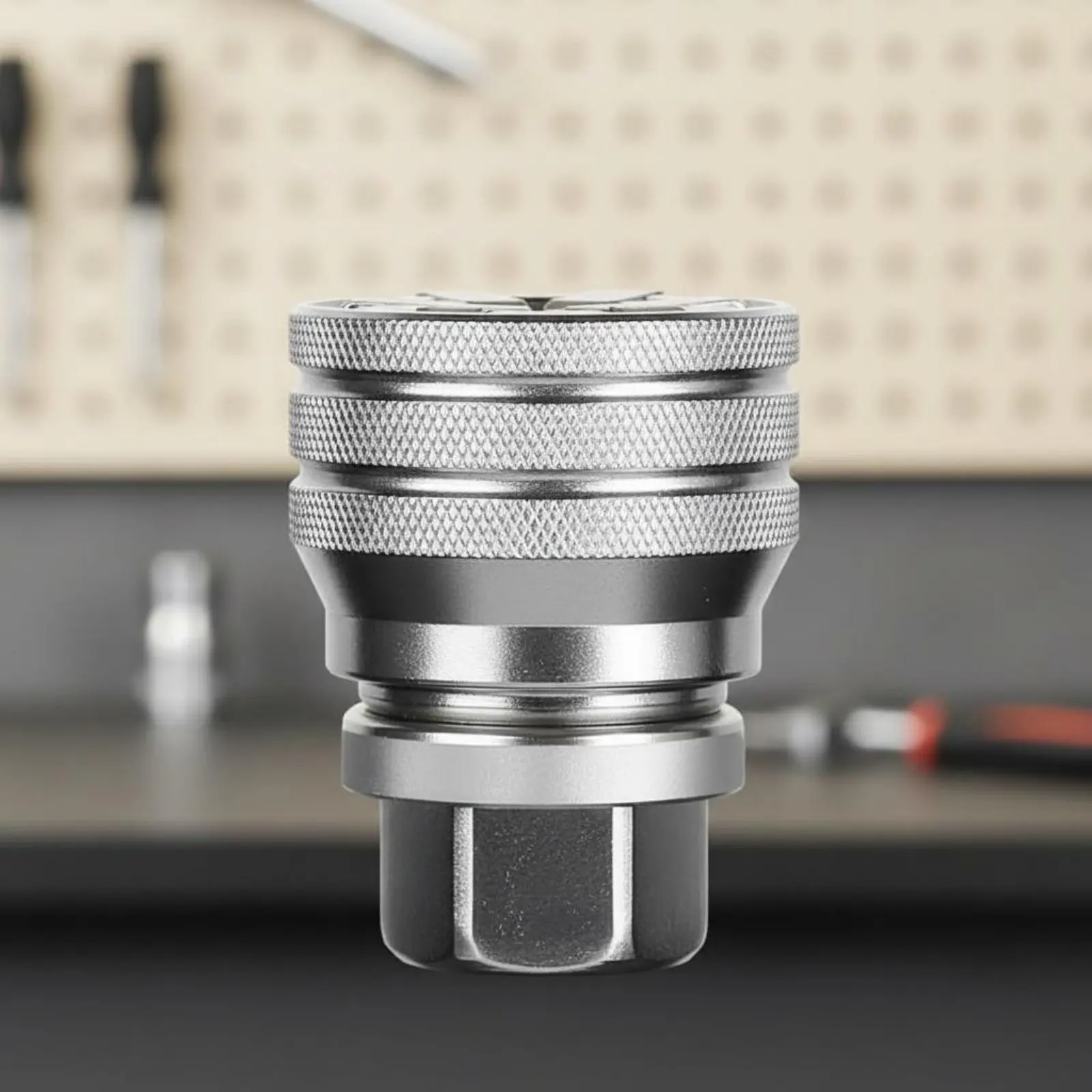 2 Pieces Universal Socket Wrench Portable Drill Socket Adapter Universal Maintenance Tool Labor-Saving High Rotational Force view 6