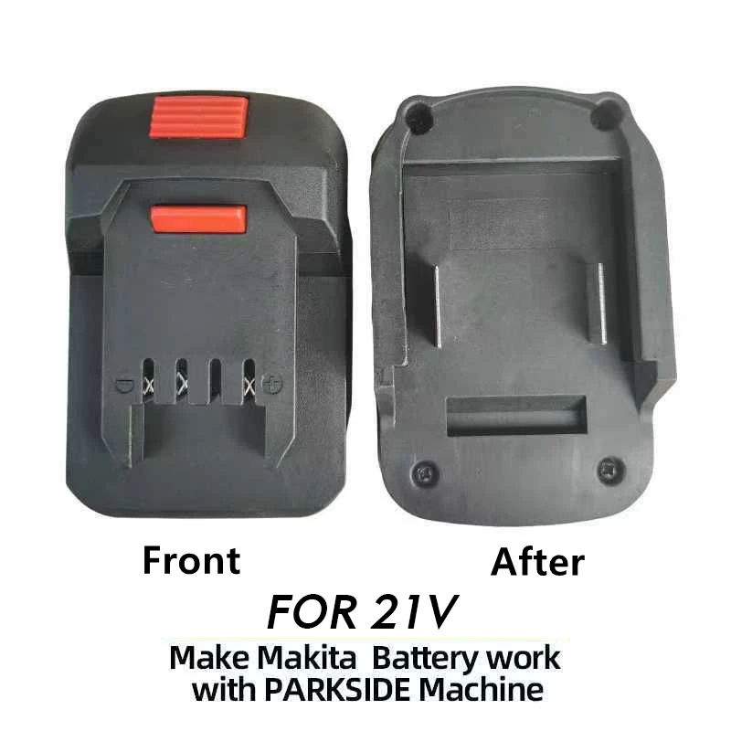 Adapter Converter for Makita 18V Li-ion battery to Dewalt/Milwaukee/Lidl Parkside X20V Li-ion tools adapter power tool accessor image 3
