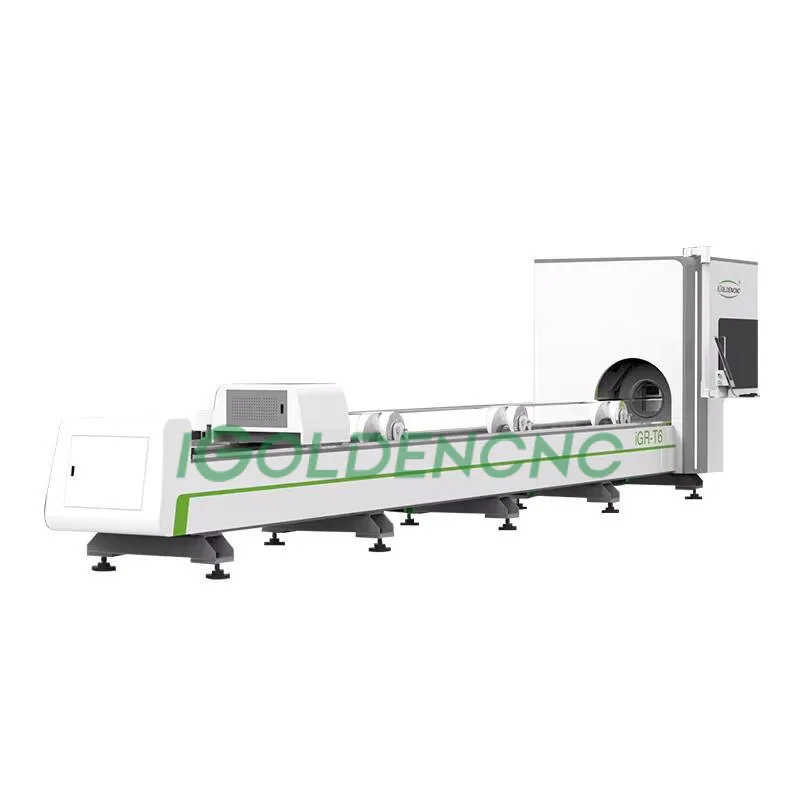 Industry Carbon Steel Stainless Aluminum Round Square Fiber Laser Pipe Tube Cutting Hine