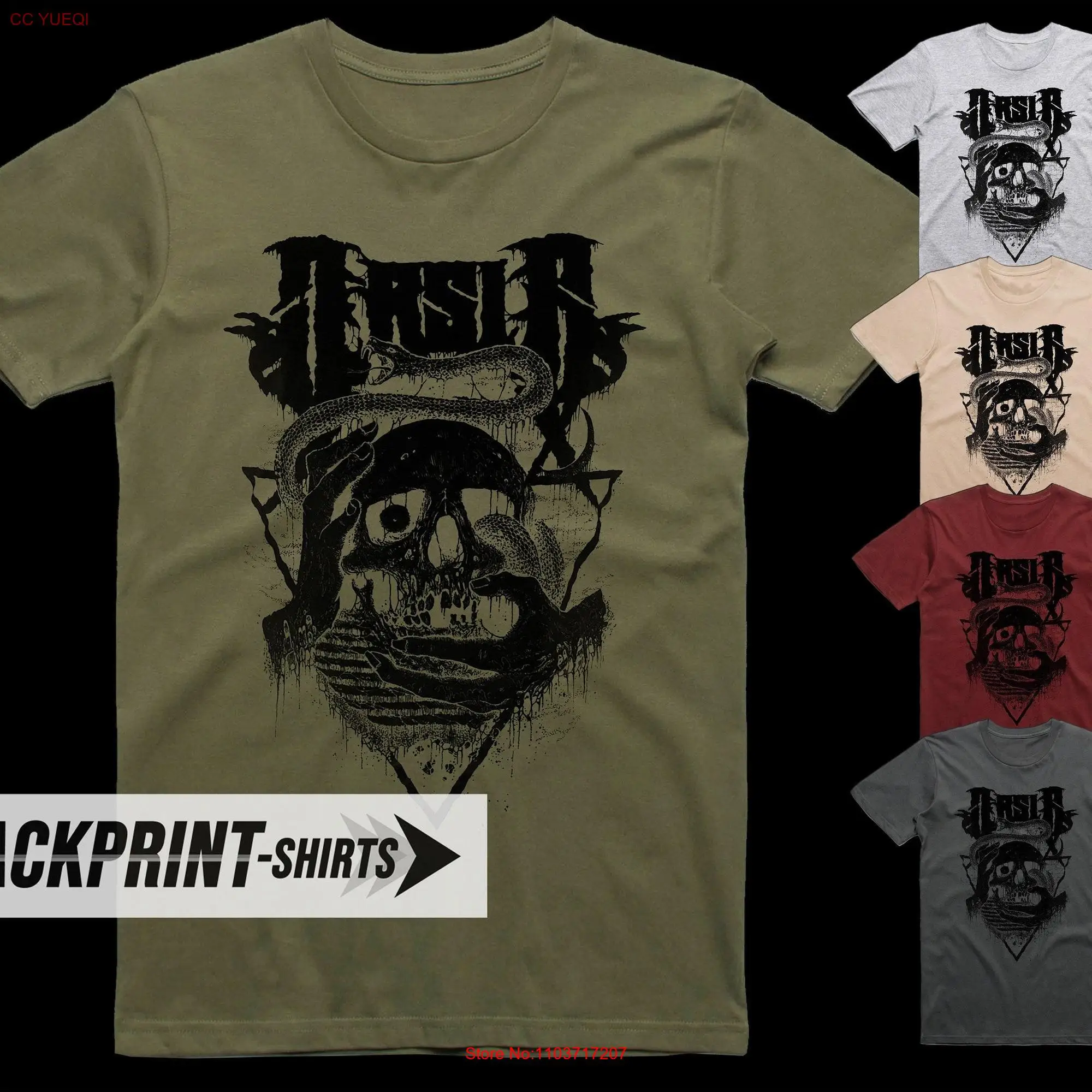 Футболка Arsis мужская с длинным или коротким рукавом, хлопок, Обложка для альбома, Размеры S 5XL, 18 цветов