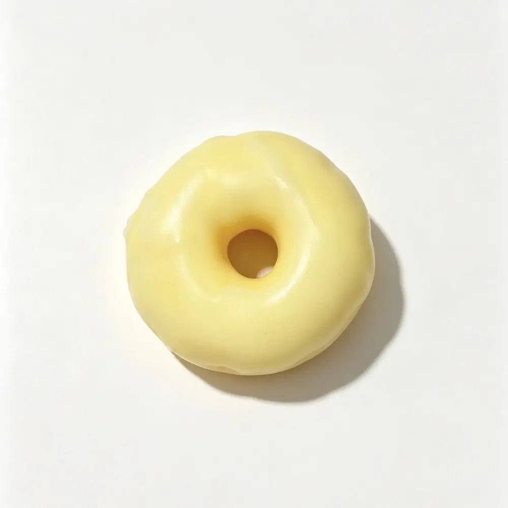 Chocolate Wax Cracking Squeeze Toy Crackable Texture Doughnut Shape Crispy Stress Balls Crispy Feel Handmade Craft