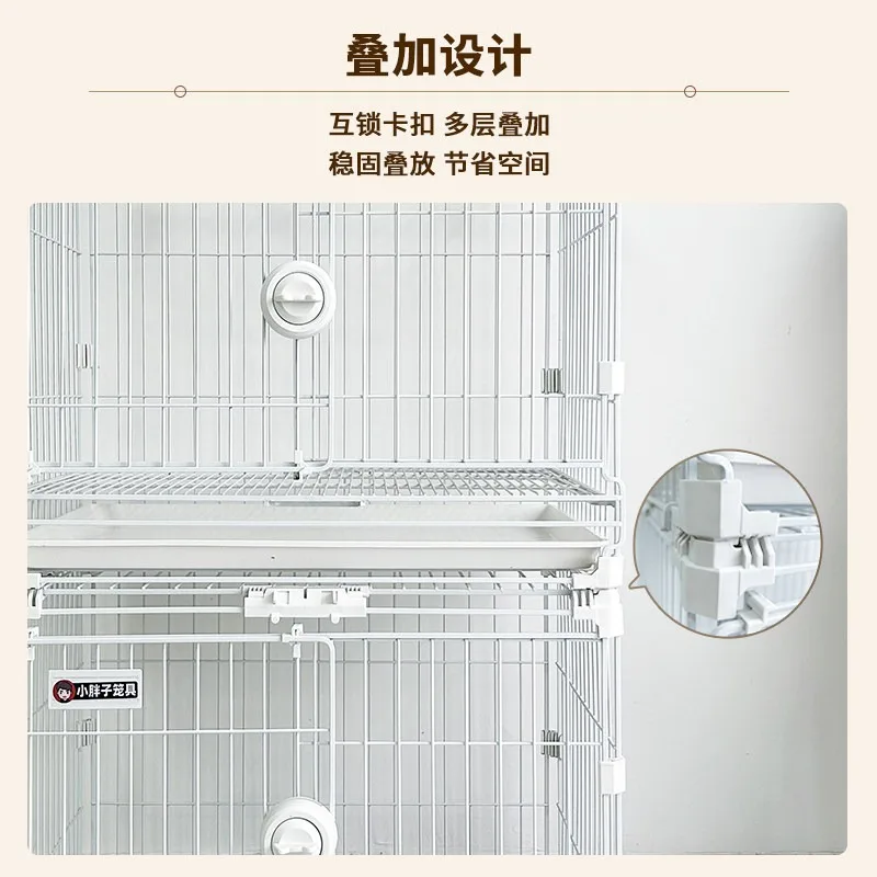 Small Medium Pet Cage Indoor Display Crate For Dogs Cats Rabbits Pet Shop Storage Enclosure With Buckle Structure