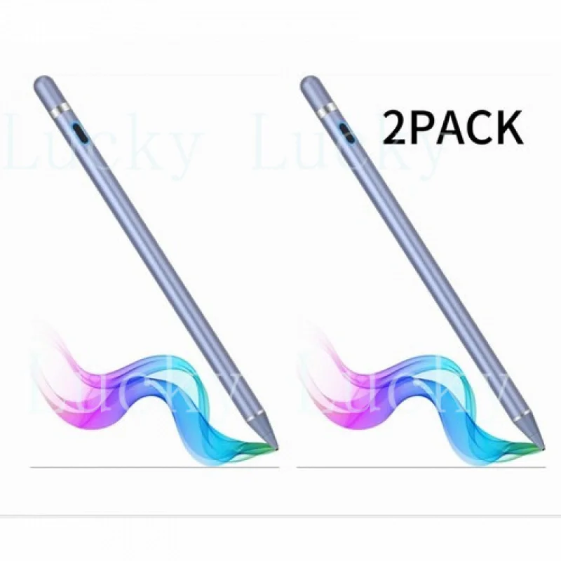 f  2PACK Blue Stylus Pencil For iPad iPhone Galaxy Tablet Phone Pen Touch Scre