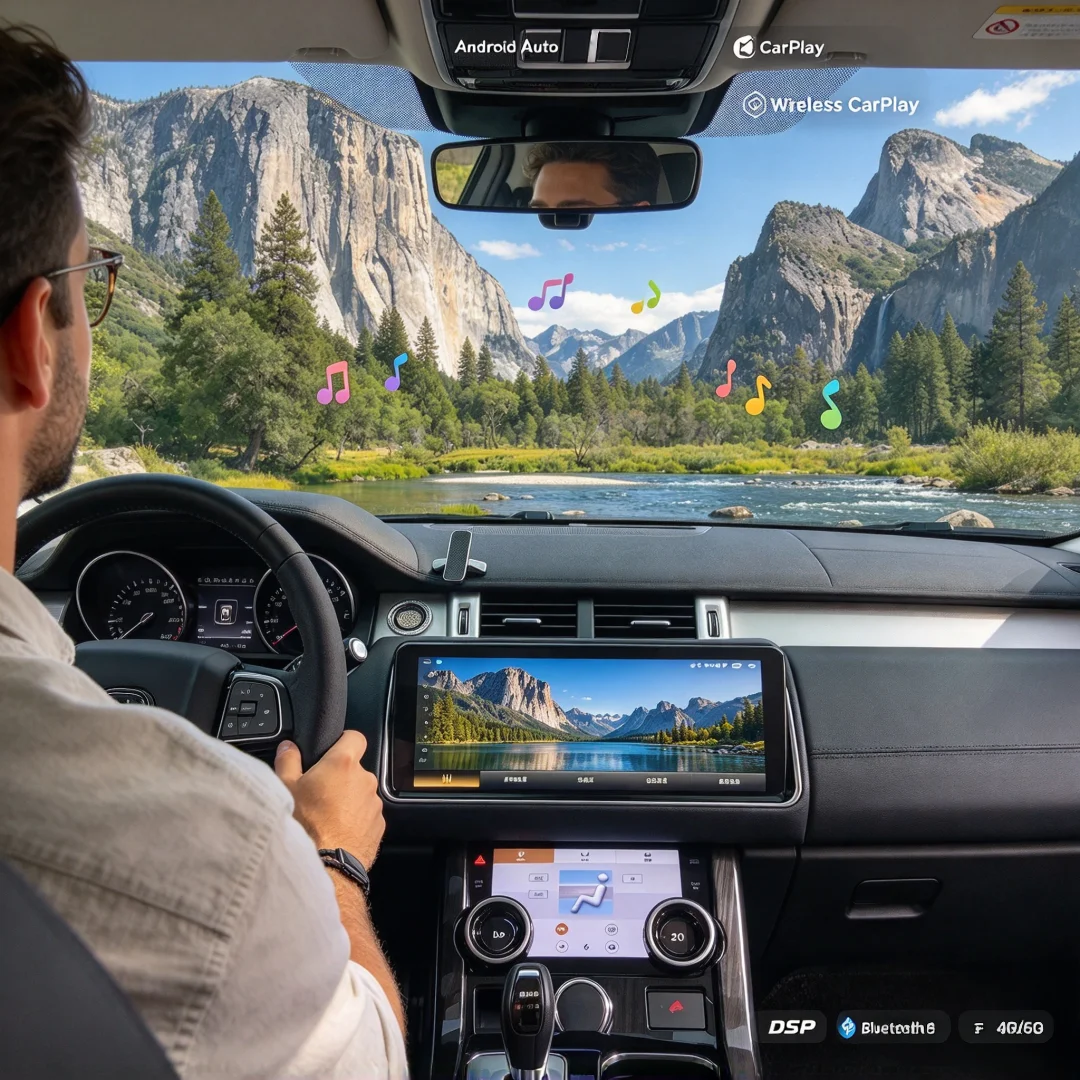 LHD RHD Screen CarPlay For Land Rover Range Rover Evoque L538 2012 -2019 Android14 Stereo Radio Multimedia Player GPS Navigation